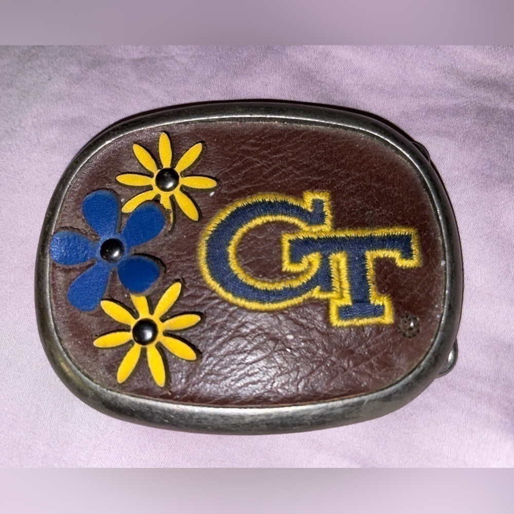 Vintage Cute Georgia Tech Buckle​​​​​​​​​​​​​​​​